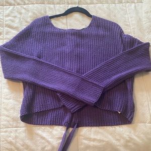 Cute F21 purple sweatef